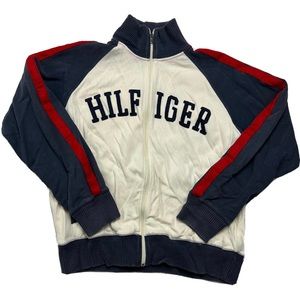 Rare 90s Y2k Vintage Tommy Hilfiger Track Jacket Size Large